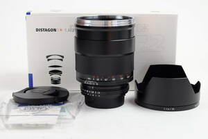 ☆コシナCOSINAツアイスCarl Zeiss Distagon 35mmF1,4ニコン用ZF.2美品。