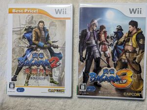 【Wii】 戦国BASARA2 英雄外伝 ダブルパック [Best Price！］戦国BASARA3　2つセット
