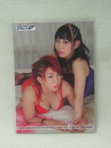 BBM 2013 TRUE HEART. name purple . beautiful . Triple Tales.S woman Professional Wrestling card 116 Story Fact