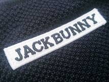 美品！Jack Bunny ジャックバニー コットン×ポリエステル織り ニットベスト(濃紺 5=L相当)PEARLY GATES_画像7