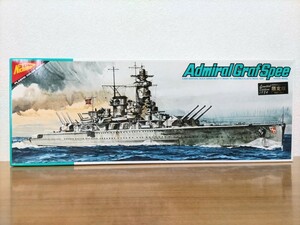 ニチモ1/500ドイツ戦艦【アドミラル・グラーフ・シュペー】モータライズ■送料￥510〜