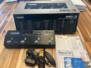 BOSS MS-3 マルチエフェクト&スイッチャー　送料負担