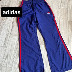 adidas アディダス ナイロンパンツ トラックパンツ　子供130