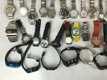 【ジャンク品】腕時計 まとめセット カシオ/CASIO/SEIKO/セイコー/EDIFICE/ダニエルウェリントン/DW/TIMEX/icewatch/TECHNOS 他 wa◇160_画像8