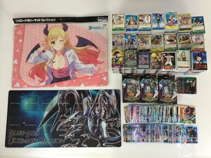 遊戯王プレイマット/ホロライブラバーマット/デッキ ワンピースカードSR/ノーマル 他 プレイ用 ダメージ品 大量セット まとめ (6) wa◇90