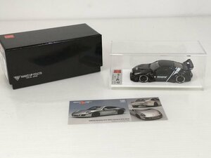 アイドロン 1/43 LB WORKS GT-R Type.1.5 -LB-silhouette WORKS wing- Black/White stripe Limited 85/100 LB015A R18876 中古 wa◇73