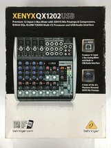 【ジャンク品扱い】 BEHRINGER XENYX QX1202USB アナログミキサー ベリンガー wa◇95_画像1