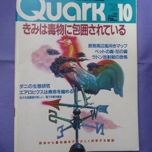 Quark 1988年10月号　原発周辺風向きマップ　講談社