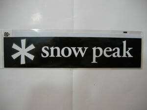 snow peak スノーピーク　ロゴステッカーS　アスタリスク　NV-006