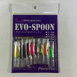 ピュアテック Gstream Evo-SPOON エリアスペシャル 3.0g 10カラーセット【新品未使用品】N5906