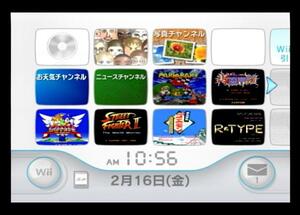 Wii本体のみ 内蔵ソフト6本入/R-TYPE II/ソニック・ザ・ヘッジホッグ2/超魔界村/がんばれゴエモンゆき姫救出絵巻/スト2/マリオカート64