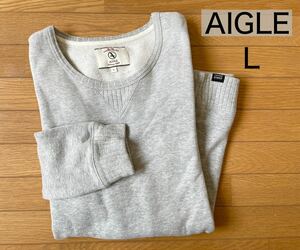 AIGLE エーグル トレーナー スウェット Ｌ