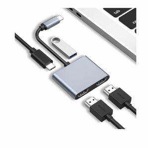 type c hdmi 変換 アダプタ4in1 HDMI USB 高速データ転送