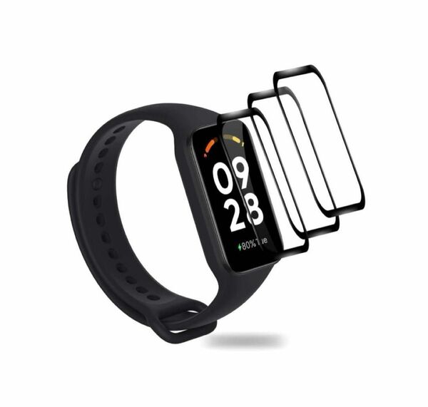 【3枚セット】Redmi Smart Band2 スマートウォッチ 保護フィルム 交換用