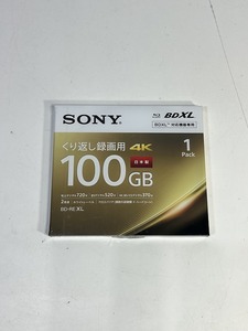 未使用 SONY ソニー 4K ブルーレイ ディスク BD-RE XL R601