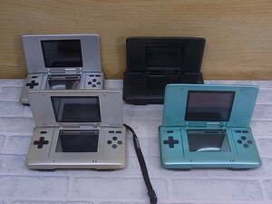 ◎N/121●任天堂 Nintendo☆ニンテンドーDS 本体☆4台セット☆本体のみ/ACアダプタなし☆NTR-001☆動作不明☆ジャンク