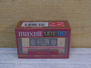 ◎N/142●【未開封品】マクセル maxell☆カセットテープ☆3本セット☆ハイポジション☆UD II 90