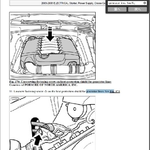 ポルシェ カイエン 955（2003-2006） ワークショップ&配線図 整備書 ①の画像6