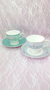 ウェッジウッド ターコイズジュエル カップ＆ソーサー アレクサンドラ（リー）WEDGWOOD TURQUOISE JEWEL ウェッジウッド　札幌