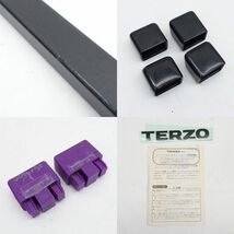 ★ TERZO テルッツォ ルーフレールフットセット&マストキーホルダー&バーセット 3点セット 中古 ES3 EF11 EB1 (0220476481)_画像10