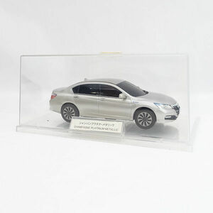 ★ HONDA ホンダ 1/24 Accord HYBRID アコード ハイブリッド カラーサンプル シャンパンプラチナ・メタリック ミニカー 中古 (0220478977)