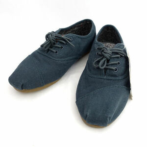 ★ TOMS カジュアルシューズ Cordones ネイビー サイズM8(26cm) タグ付き (0220480498)