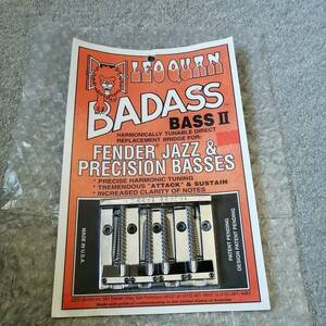 Leo Quan Badass Bass 2 バダスブリッジ 未開封品