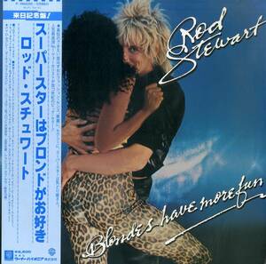 A00575851/LP/ロッド・スチュワート(ROD STEWART)「スーパースターはブロンドがお好き / Blondes Have More Fun (1978年・P-10602W)」