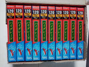 VHSビデオテープ　120分17本　140分3本　SONY　TDK　計20本