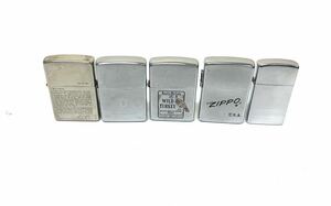 ZIPPO ジッポー まとめて U.S.A UTSUNOMIYA ワイルドターキー 等 5点 ライター ジッポ 0207①