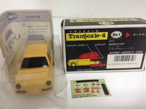  rare article rare Nissan Be-1 BK10 1987 year ~ stapler Bandai retro minicar manner unused goods owner manual seal out box attaching 