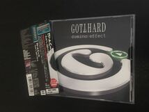 GOTTHARD [ゴットハード] 2007年 『DOMINO EFFECT』 日本盤帯付きCD スティーヴ・リー_画像1