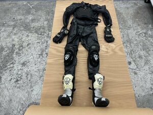 【1円スタート】大阪発 ARLEN NESS アレンネス バイク用品一式 (ジャケット・パンツ・グローブ・ブーツ・プロテクター）