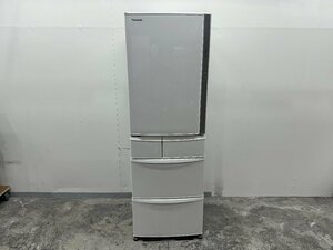 【1円スタート】大阪発　Panasonic ノンフロン冷凍冷蔵庫　NR-EV41S5L-W 78kg/411L 2019年製　G