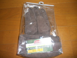 ★Coleman コールマン SOLID LEATHER GLOVE Ⅱ ソリッド レザーグリル グローブII ★