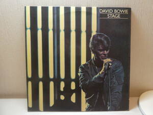 UKオリジナル限定イエロービニール2枚組！デヴィッド・ボウイ　David Bowie　/　Stage　見開きジャケ