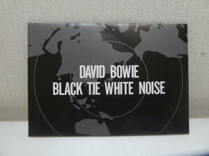 即決！国内販促品！デヴィッド・ボウイ　David Bowie　/　ブラック・タイ・ホワイト・ノイズ　ポストカード8枚セット