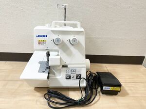 【美品】JUKI ジューキ オーバーロック ミシン MO-522 OVERLOCK SEWING MACHINE 手工芸 ハンドクラフト 動作品