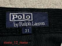 42　POLO RALPH LAUREN　ポロラルフローレン　コーデュロイパンツ　ロングパンツ　ボトムス　カジュアル　size31_画像5