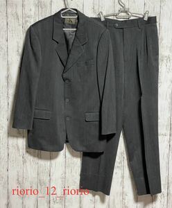 900　Calvin Klein　カルバンクライン　ウールスーツ　シングルブレストジャケット　スラックス　sizeC84-92・30