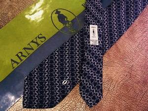 ●bv0121●良品●【入手困難】アルニス【ロゴ入】～ARNYS～のネクタイ