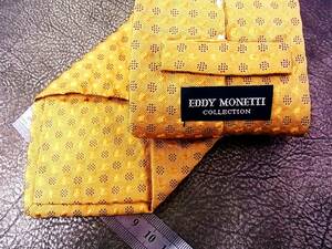 ●bv0165●良品●エディ モネッティ【EDDY MONETTI】セッテピエゲ 最高級ネクタイ