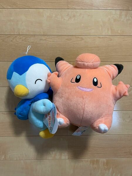 ポケットモンスター ぬいぐるみ　ポッチャマ　ピクシー