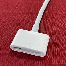 ★★新品★保証★Apple Lightning-30ピンアダプタ0.2m MD824AM/A A1450★ライトニング変換 ケーブル iphone iPod Dock pin★純正★送料込★_画像4