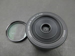 新同品 Canon Lens EF-M 22mm F/2 STM ミラーレス カメラ レンズ