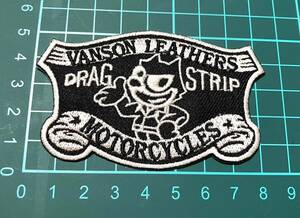 アイロン 接着 刺繍 ワッペン◆フェリックス　VANSON LEATHER◆FELIX　キャラクター　アメトイ　アメ雑　雑貨　アメキャラ　空軍