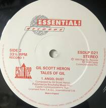 美盤 Gil Scott Heron / Tales of Gil LP 2枚組 レコード ukオリジナル盤 90年ドイツライヴ bottle収録_画像5