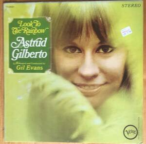 ASTRUD GILBERTO / Look To The Rainbow LP レコード GIL EVANS VERVE V68643 VAN GELDER