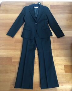 【値下げ中】スーツ3点セット　ジャケット　パンツ　スカート　ブラック　黒　リクルート　セレモニー　フォーマル　ビジネス