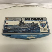 ☆1/800 ミッドウェイ CV-41 アリイ アメリカ海軍航空母艦 MIDWAY ミッドウェイ プラモデル ARII スケールモデル 未組立て_画像1